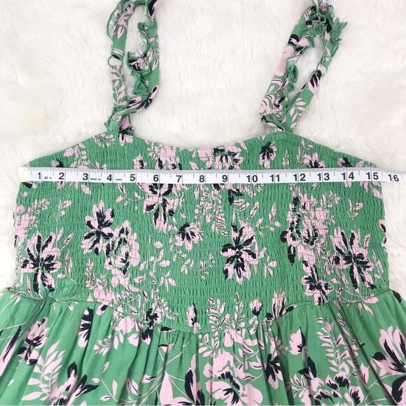 TORRID Floral Green Summer Dress - Picture 11 of 14